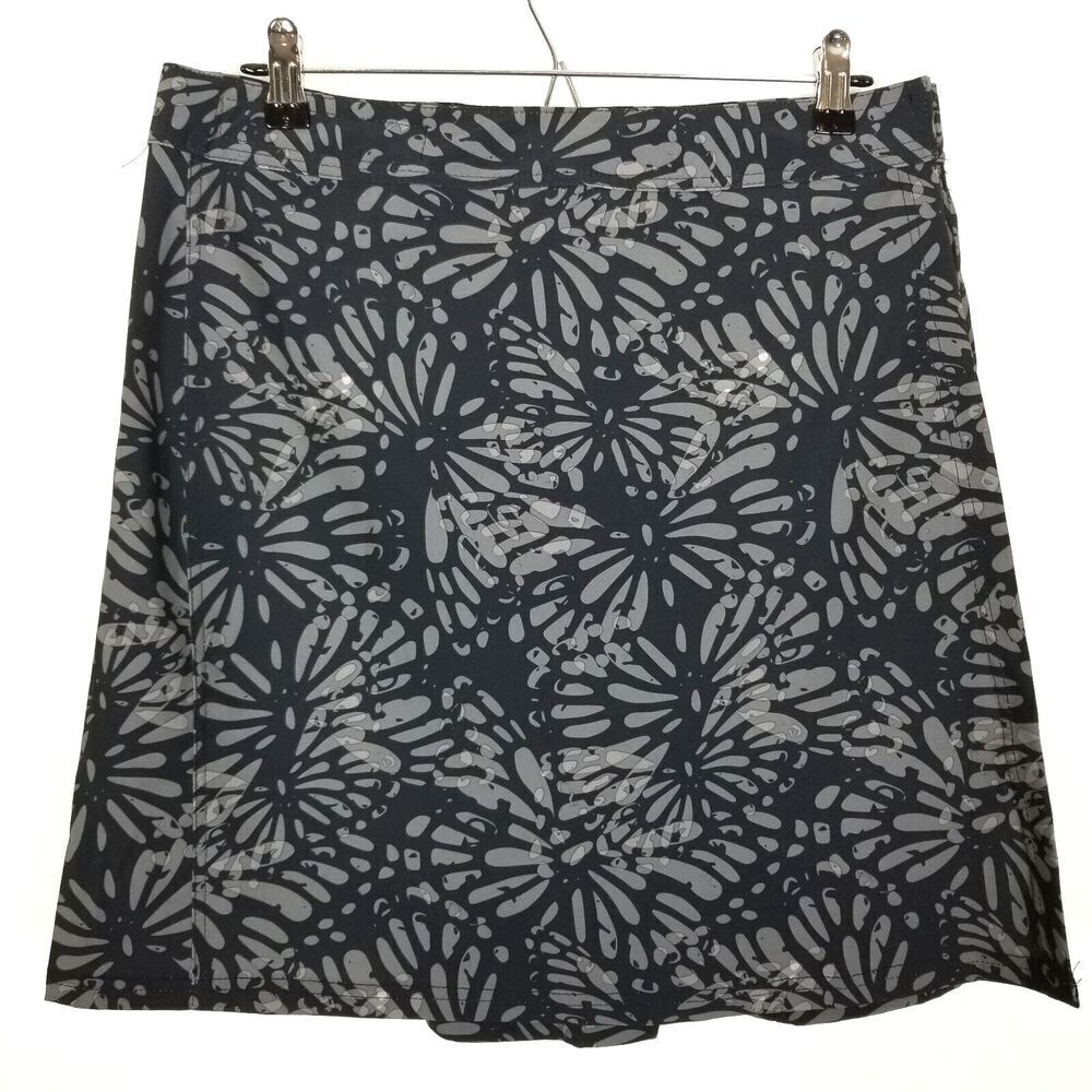 Ripskirt Women Hawaii Wrap Skirt Size M Printed Polyester Spandex Floral